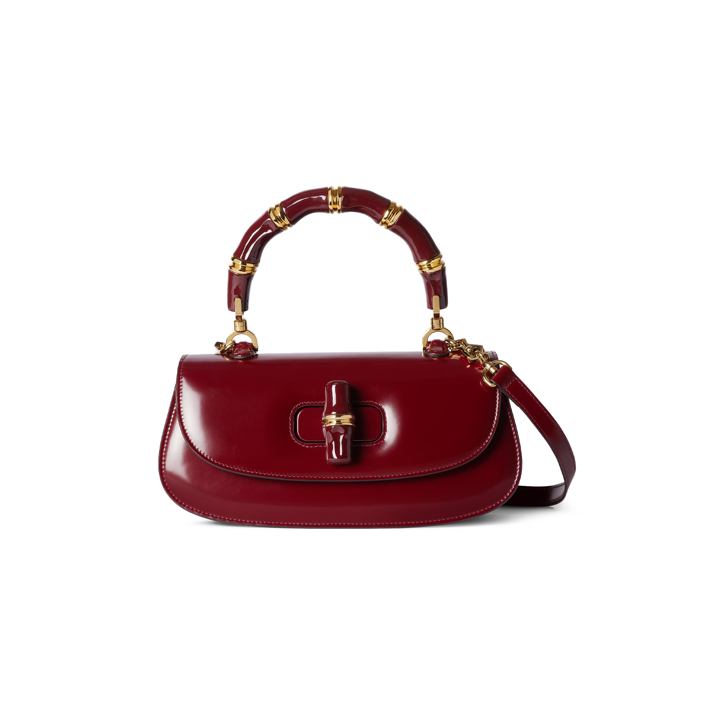 G*u*i bamboo diva medium bag ‎827750 (26.6*13*8cm)